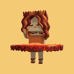 Fire ballerina