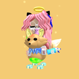 Rainbow kitsune free!!