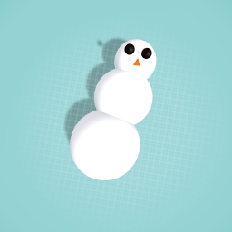 my snowy man
