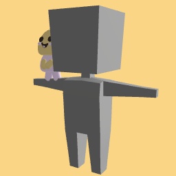 Cute baby on shoulder!