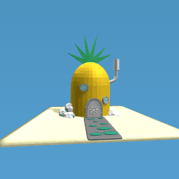 my spongbob house