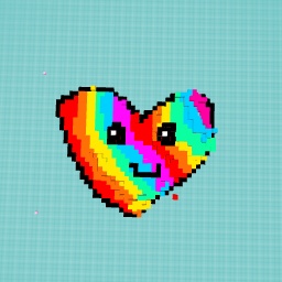 Rainbow heart