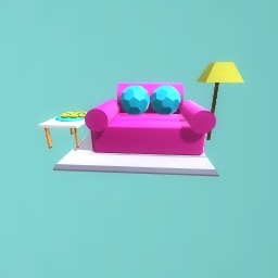 COUCH AND TABLE