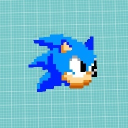 Classic Sonic head
