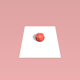 A red ball