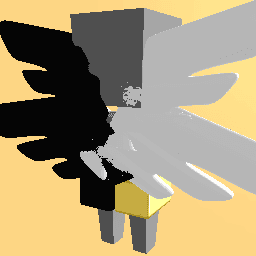 Light and dark wings