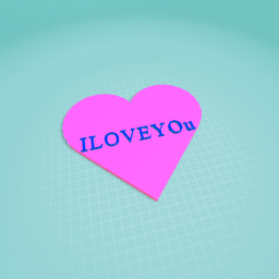 I love you