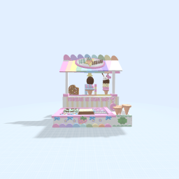 //~strawbears ice cream shop!