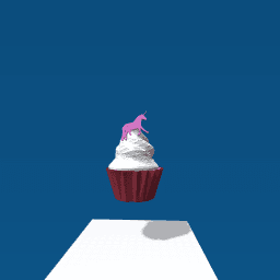 Unicorn cupcake!