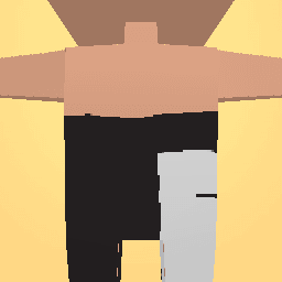 Black and white pants