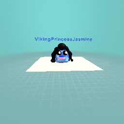 I tried to make a blob of VikingPrincessJasmine