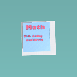 My math book