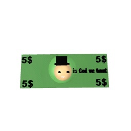 5$ bill