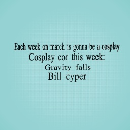 COSPlAY MONTH