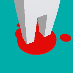 Blood puddle