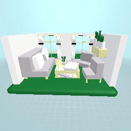 A modern living room