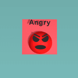 Angry emoji