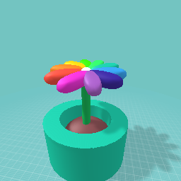 Rainbow flower
