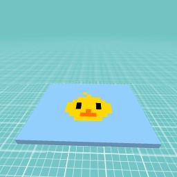 Duck pixel art