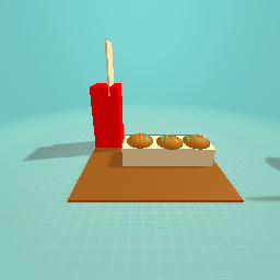 Takoyaki and soda yum!