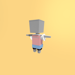 -=pink with blue pants=-