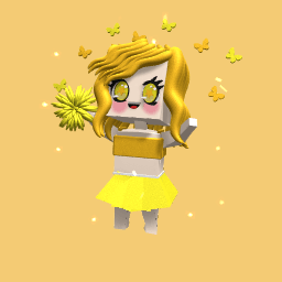 Yellow cheerleader