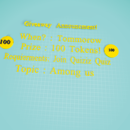 Giveaway Announcment!