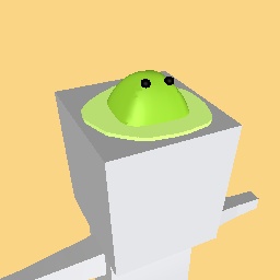 Frog hat…