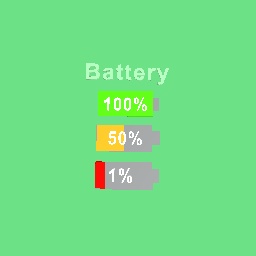 Battery From 100% To 1%
