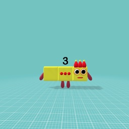 Numberblock 3 (Wide)