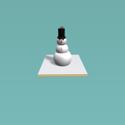 snow man by dafne