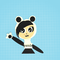 panda  girl