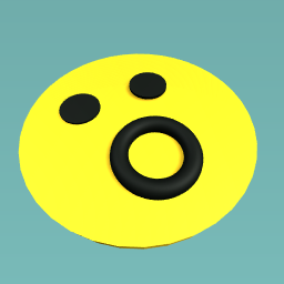 A sun whith a face on it