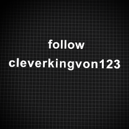 his goal is 50 followers!!!