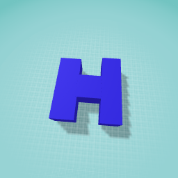 I just decided to make an h