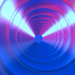 blue thing ranbow partol