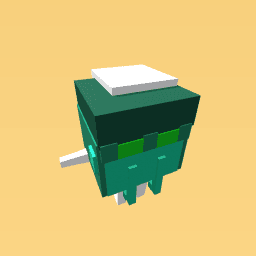 Prismarine colossus head