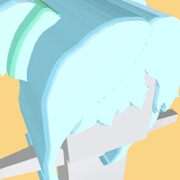 Blue hair