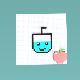 Water and apple