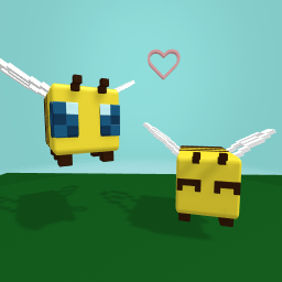 Playful bees