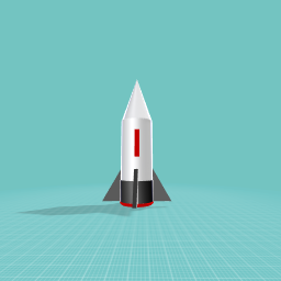 Cool space rocket