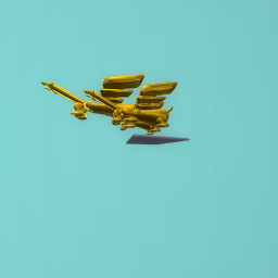 3 Golden Dragons flying 三条金龙飞了。