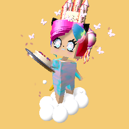 Cute pastel kitten😻