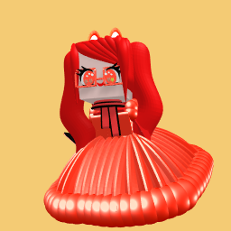 my cute red avatar