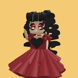 Cutsie Ball gown (not my dress)