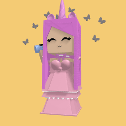 The princess with coffee