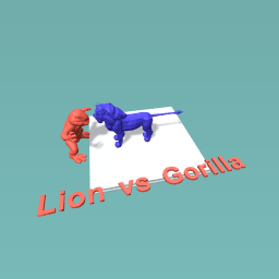 Lion vs Gorilla