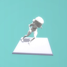 Run turn girl
