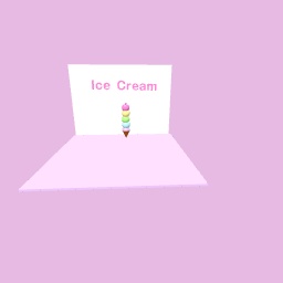 Triple Scoop Rainbow Ice cream