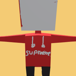 Supreme hoodie (red)